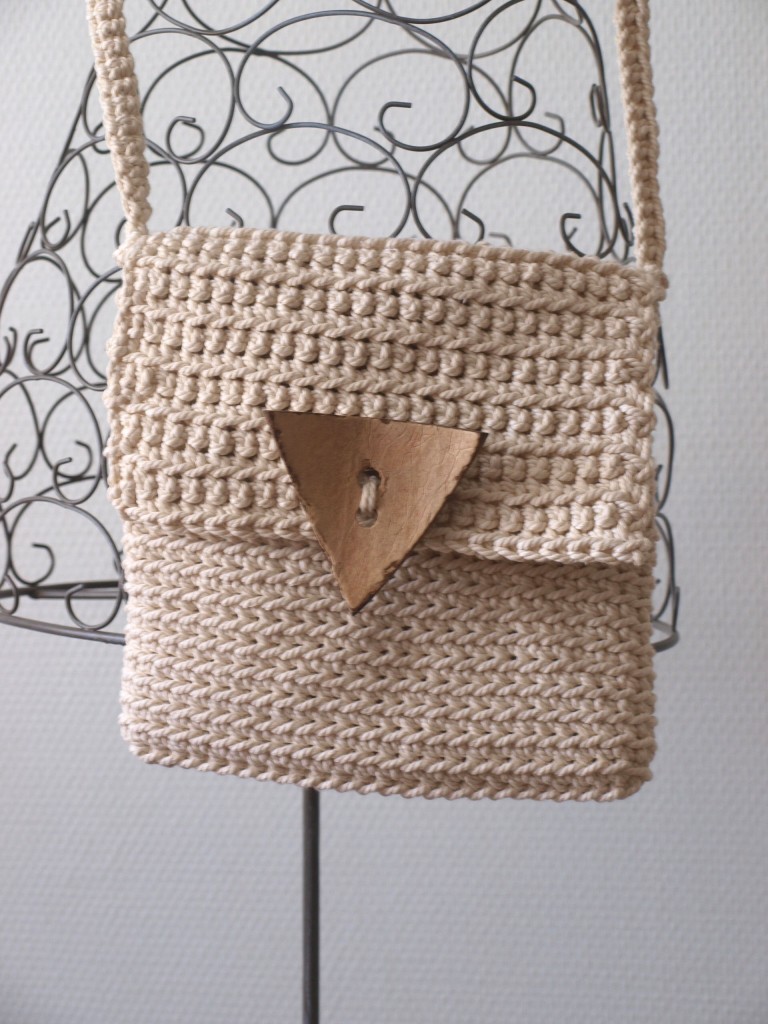 Sac Coco, crocheté main en coton