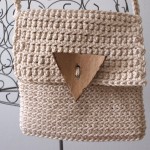 Sac Coco, crocheté main en coton