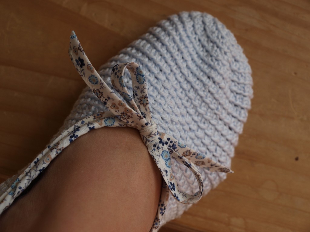 Chaussons Liberty au crochet