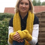 snood et mitaines Hyppie