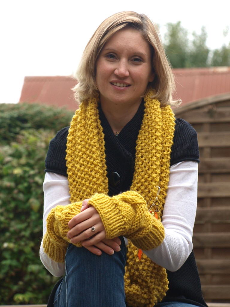 snood et mitaines Hyppie