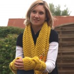 snood et mitaines Hyppie