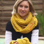 snood et mitaines Hyppie