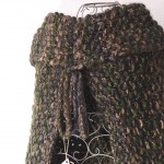 cache-épaules tricoté main Médiéval