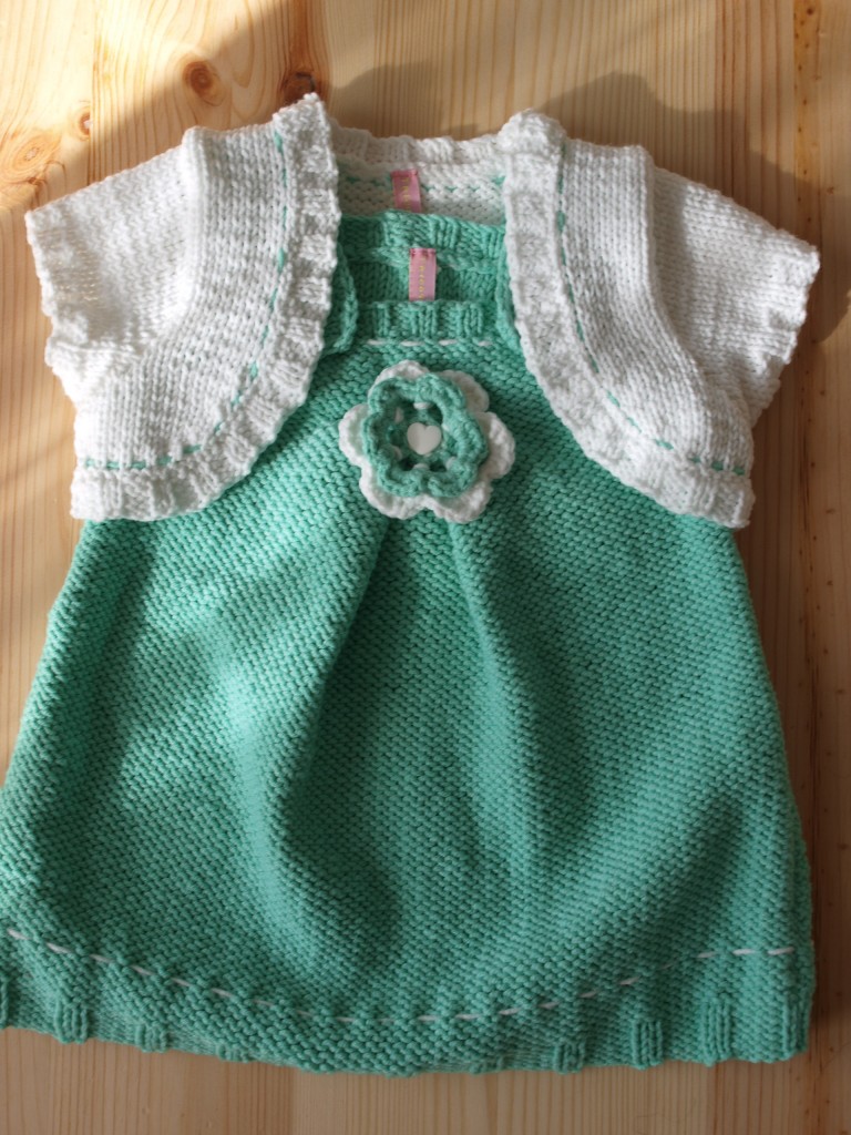 ensemble layette tricoté main Maëlle