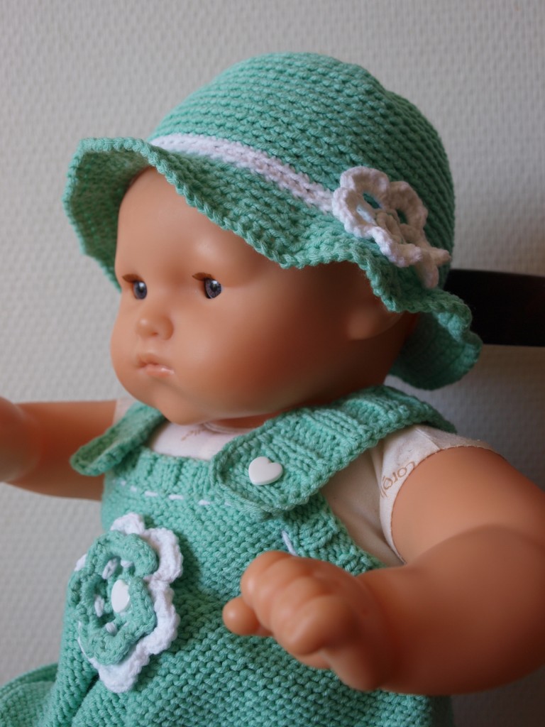 chapeau bébé tricoté main Maëlle