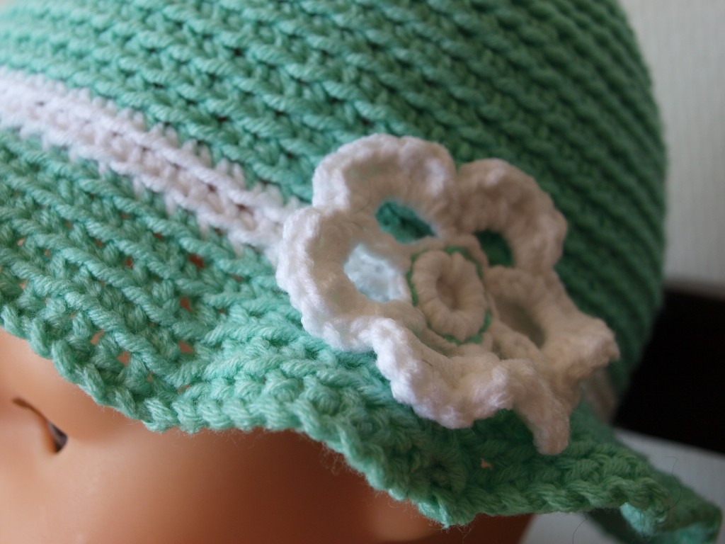 chapeau bébé tricoté main Maëlle