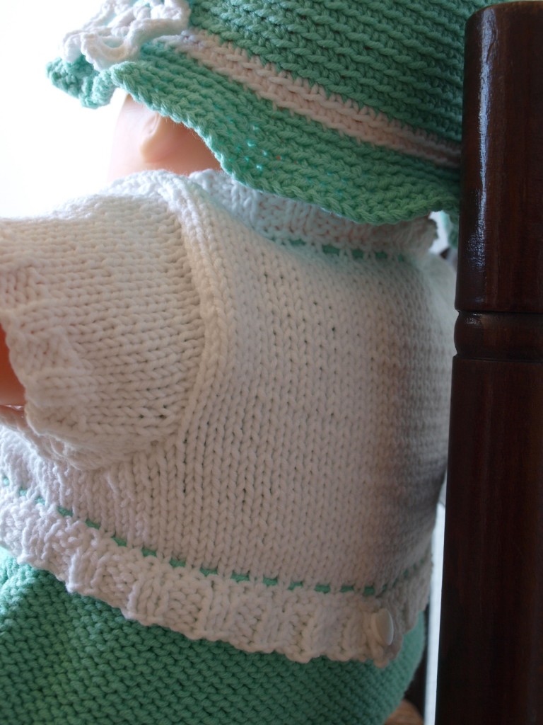Boléro tricoté main Maëlle