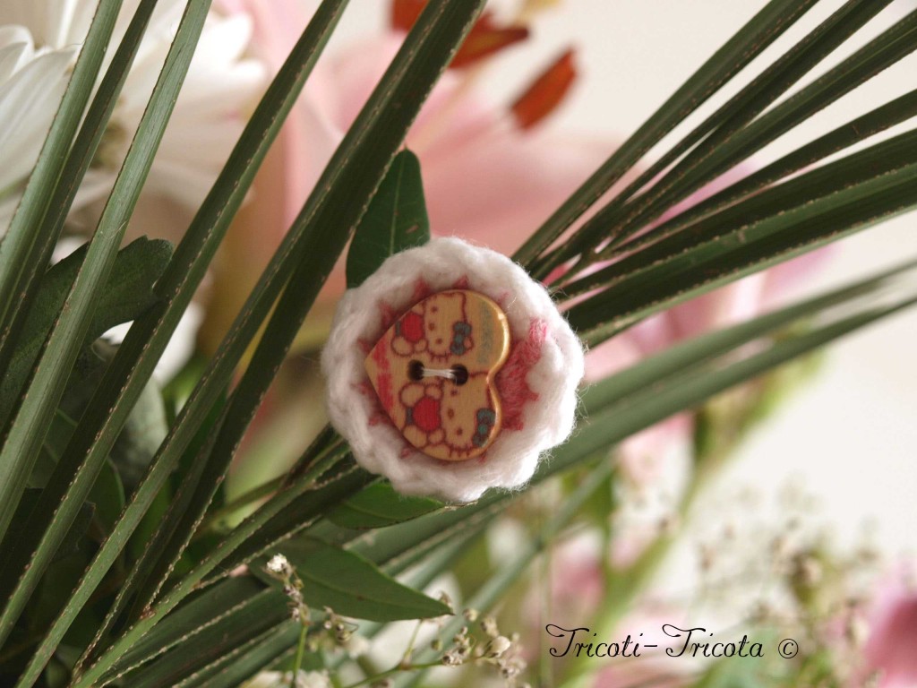 bague petite fille au crochet