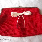 pochette de mariée au crochet