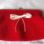 pochette de mariée au crochet