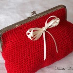 pochette de mariée au crochet