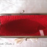 pochette de mariée au crochet