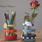 vases customisés au crochet