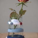 vases customisés au crochet