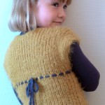 robe fillette tricot