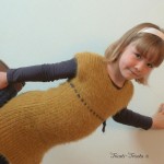 robe fillette tricot