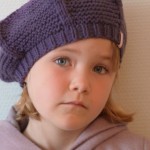 Béret tricoté pour enfant