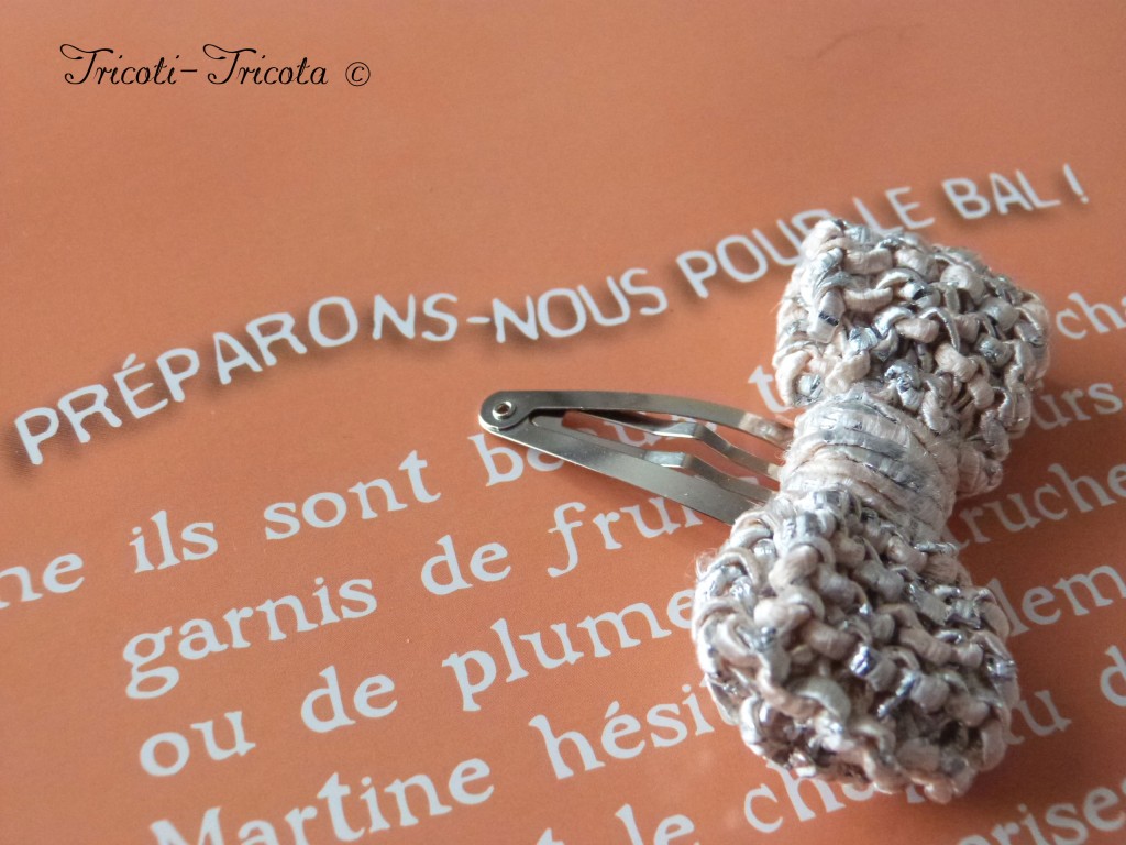 barrette tricot