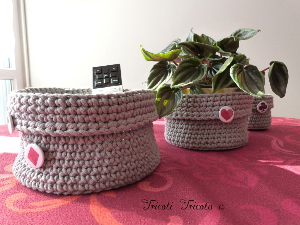 corbeille, vide-poche crochet