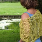 pull court point de bourse tricot