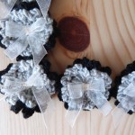 broches fleurs au crochet pour un mariage