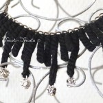 collier pampilles au crochet