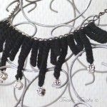 collier pampilles au crochet