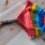 bonnet Rainbow tricot laine Plassard