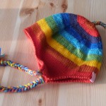 bonnet Rainbow tricot laine Plassard