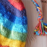 bonnet Rainbow tricot laine Plassard