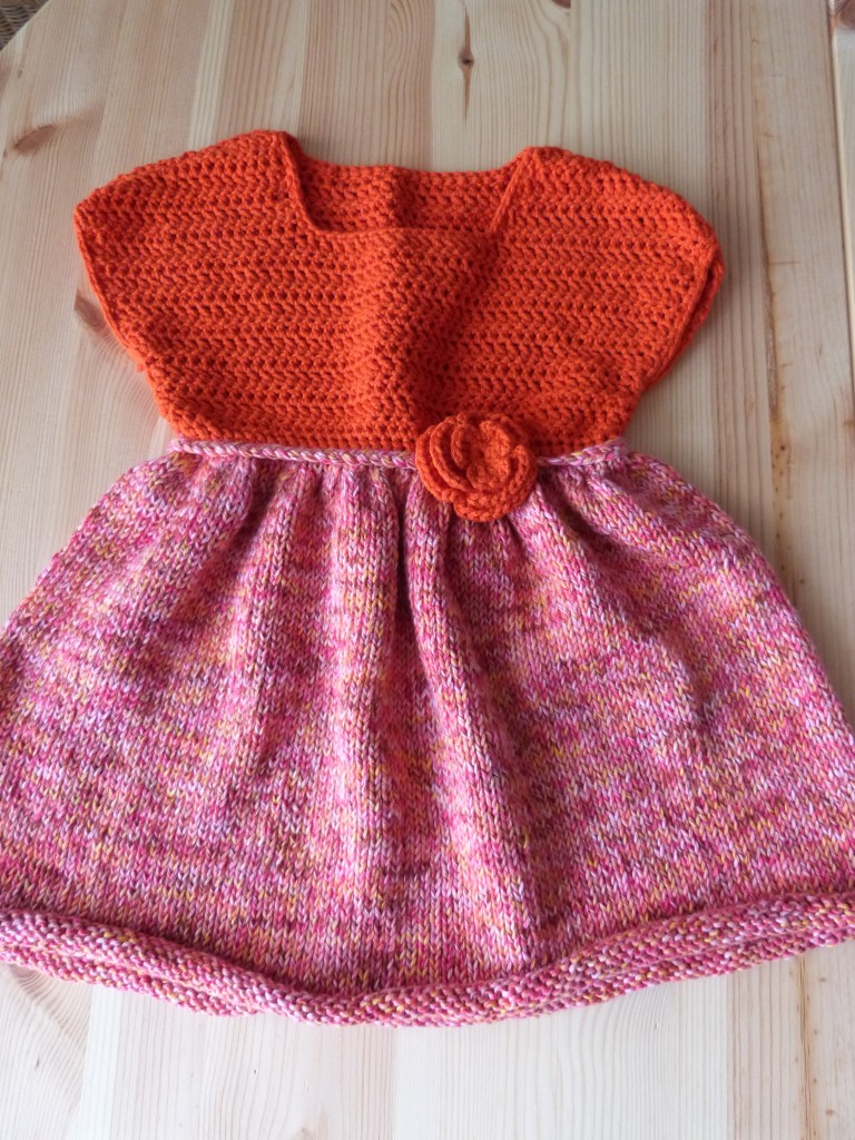 robe tricot fille Phildar
