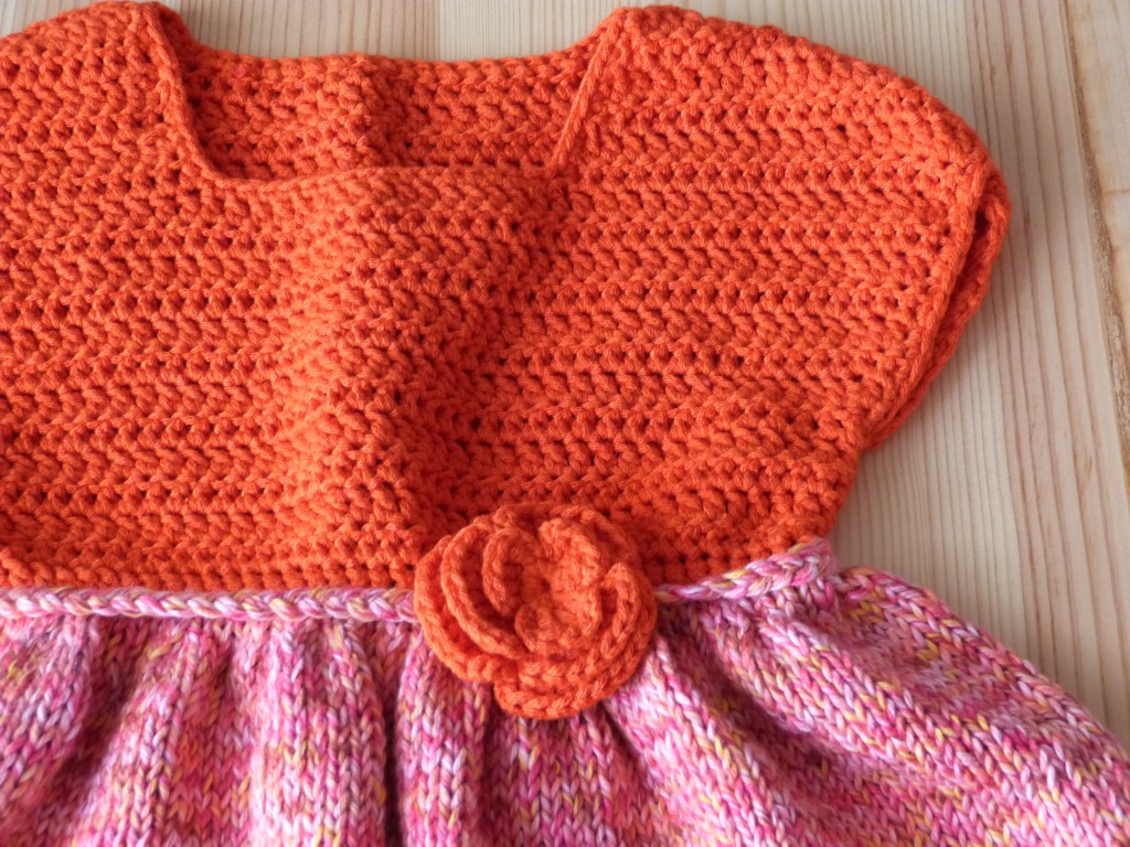 robe tricot fille Phildar